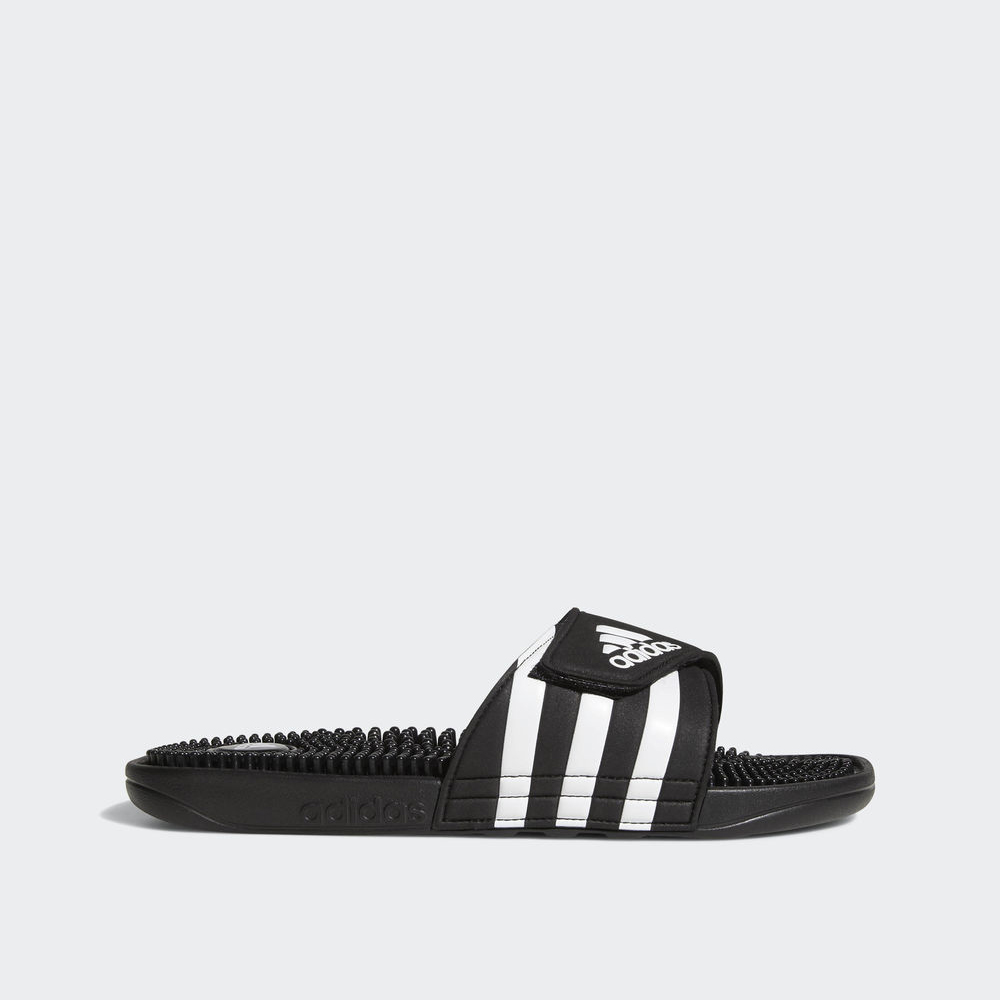 Adidas Adissage Slides - παντοφλες γυναικεια - Μαυρα/Ασπρα,Μέγεθος: EU 36 – 54 2/3 (959KTDZF)